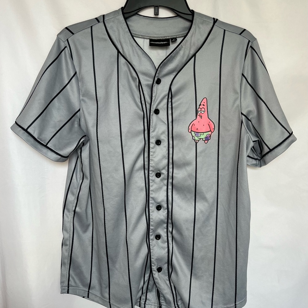 SpongeBob SquarePants Patrick
Baseball Jersey Nickelodeon Men's Small